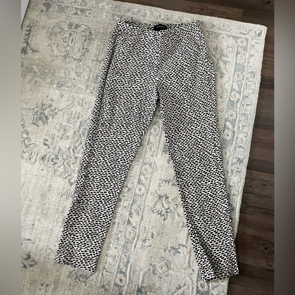 Who What Wear Black and White Pants